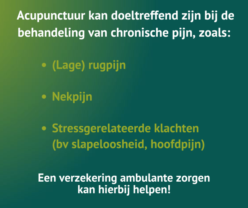 Infographic DKV acupunctuur