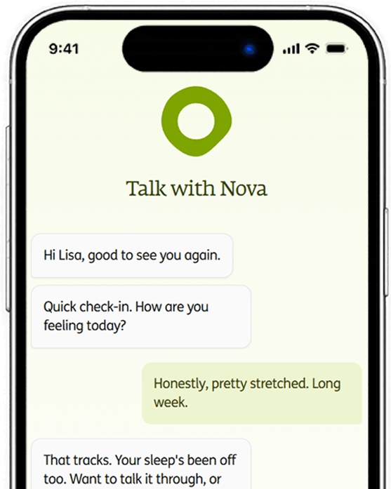 dkv app nova healthcare chat with nova